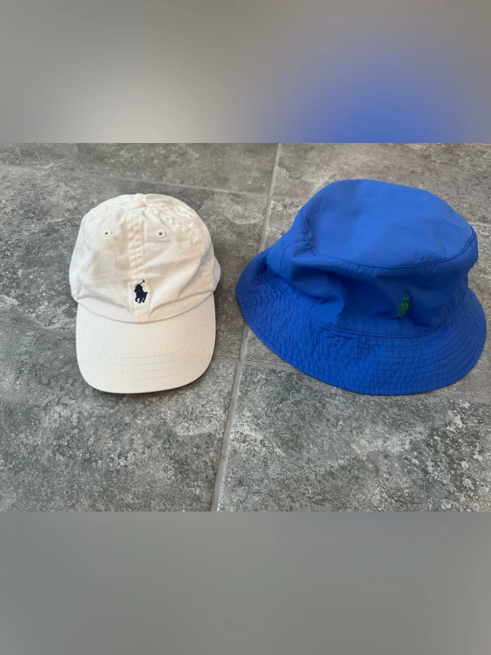 Polo Ralph Lauren boy kids bucket reversible hat baseball hats bundle 2T -4T